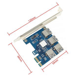 PCI-E to PCI-E Adapter 1 x 4 USB3.0